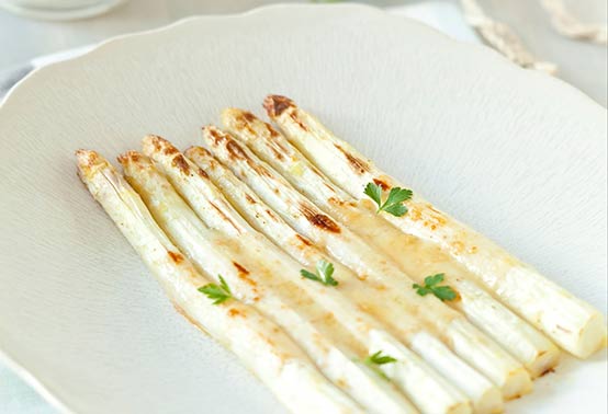 recette asperge blanche