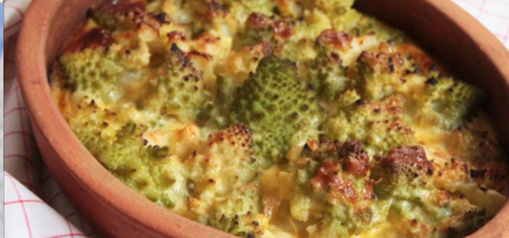 Gratin romanesco à l’Ossau-Iraty