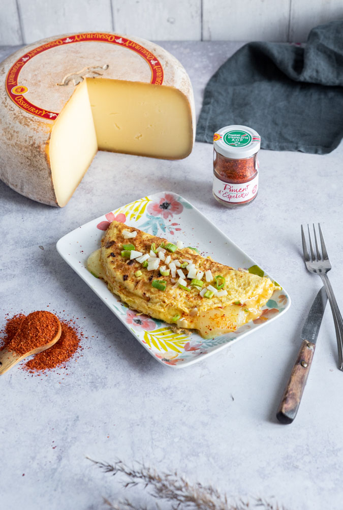 Omelette à l’Ossau-Iraty