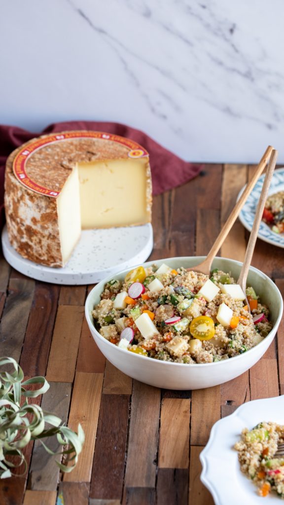 Salade de quinoa à l’Ossau-Iraty